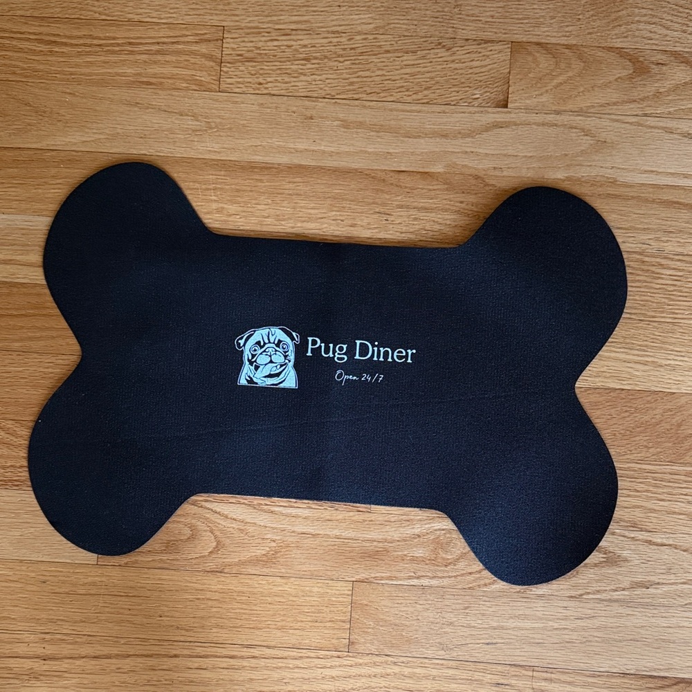 Dog Mat - pug themed